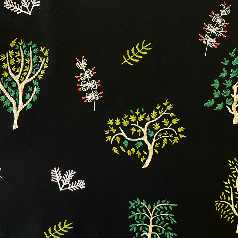 手刺繍風刺繍